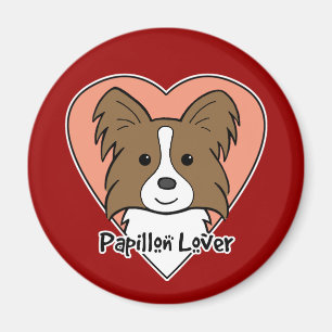 Papillon Lover Magnet