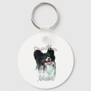 Papillon Mum 2 Key Ring