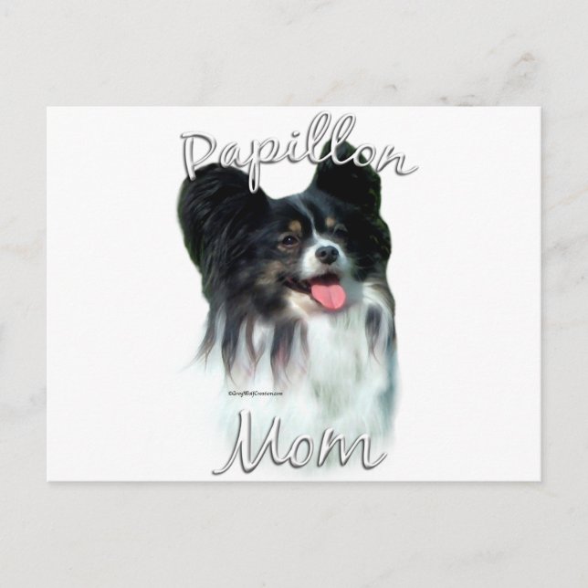 Papillon Mum 2 Postcard (Front)
