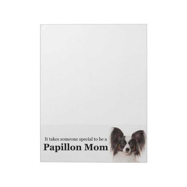 Papillon Mum Notepad (Rotated)