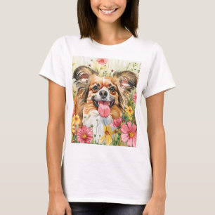 Papillon Mum Tee – Watercolor