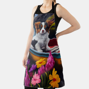 Papillon on a Paddle: A Scenic Adventure Apron