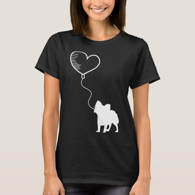 Papillon Papillon Papillon Dog T-Shirt (Front)