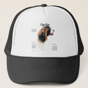 Papillon (Phalene) History Design Trucker Hat