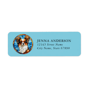Papillon Return Address Labels