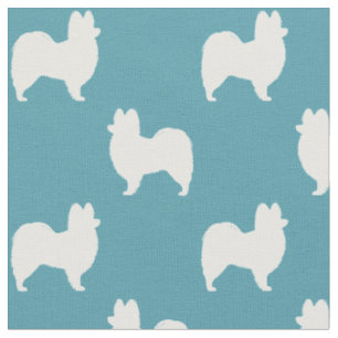 Papillon Silhouettes Pattern Fabric