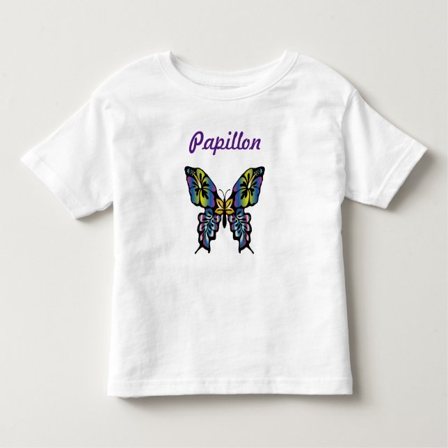 Papillon Toddler T-Shirt (Front)