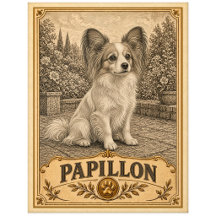 Papillon, Vintage Heritage Dog