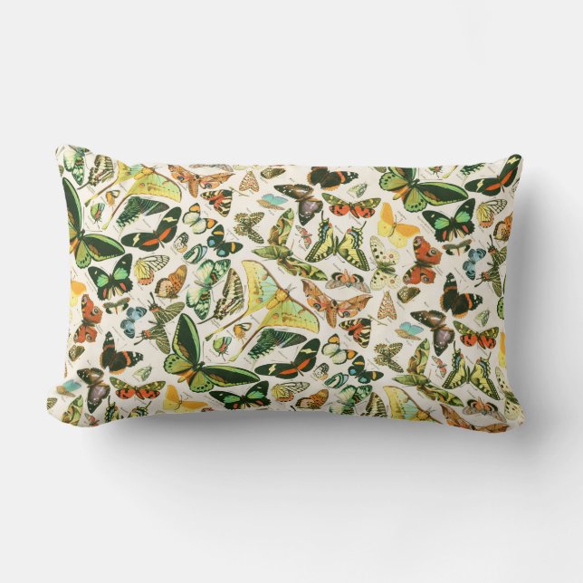 Papillons Lumbar Cushion (Front)