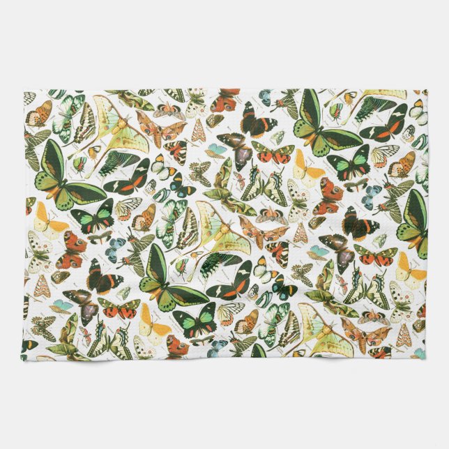 Papillons Tea Towel (Horizontal)