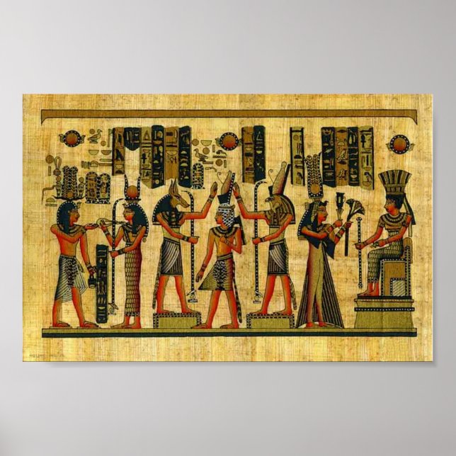 Papirus Egypt art Poster (Front)