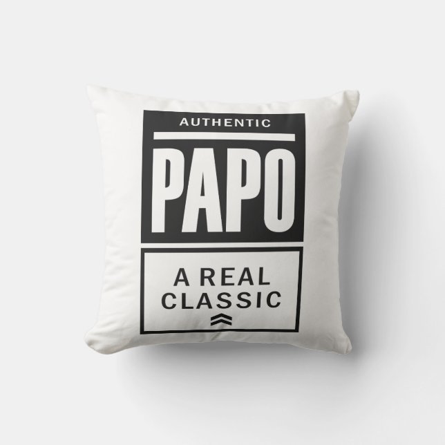 Papo a Real Classic Cushion (Front)