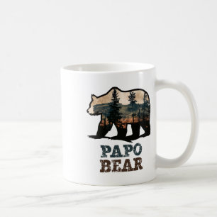 Papo Bear Vintage Retro Funny Coffee Mug