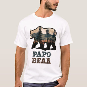 Papo Bear Vintage Retro Funny T-Shirt