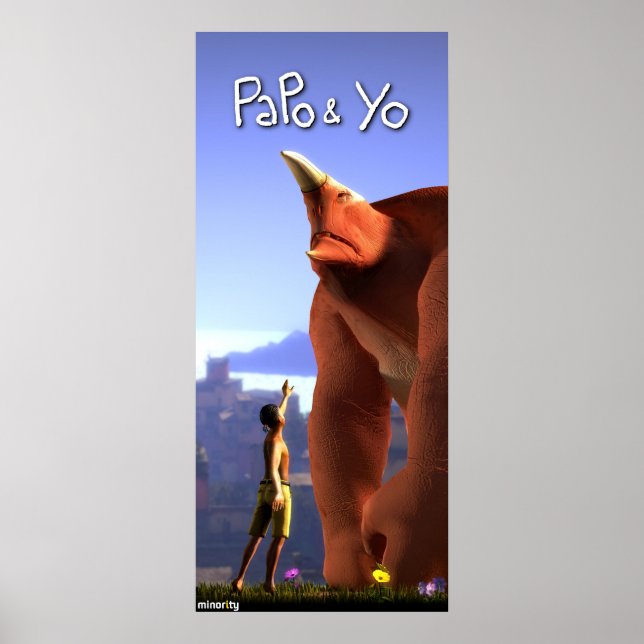 Papo & Yo Tall Poster (Front)