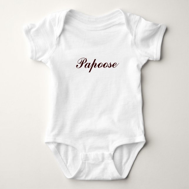 Papoose Baby Bodysuit (Front)