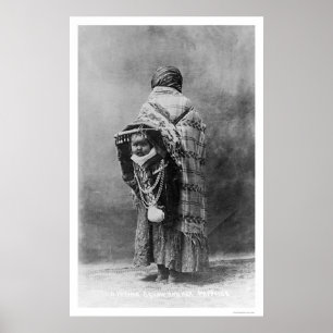 Papoose & Yakama Squaw 1910 Poster