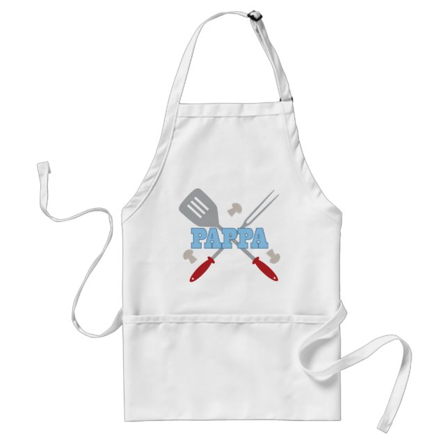 Pappa BBQ Grilling Apron Gift (Front)