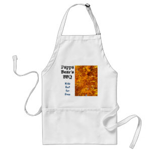 Pappa Bear's BBQ aprons Kids Eat for Free Humour