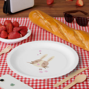 Pappteller kleiner Hase Paper Plate