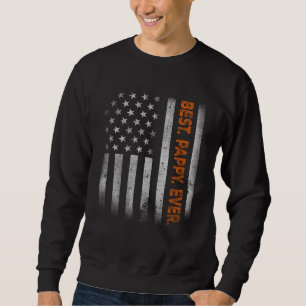 Pappy American Flag Father's Day For Pappy From Da Sweatshirt