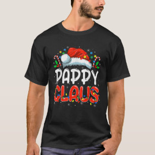 Pappy Claus Christmas Family Matching Pajamas Funn T-Shirt