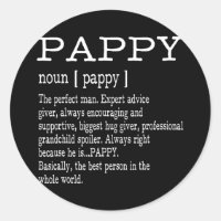 Pappy Definition Grandpa Father's Day 