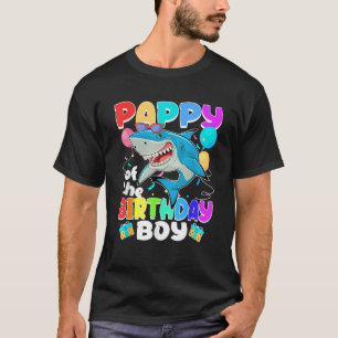 Pappy of the Birthday Boy Family Matching Party Sh T-Shirt