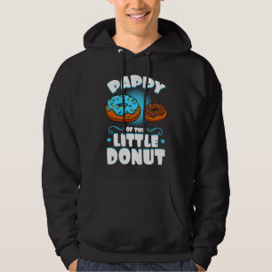 Pappy Of The Little Donut Gender Reveal Announceme Hoodie