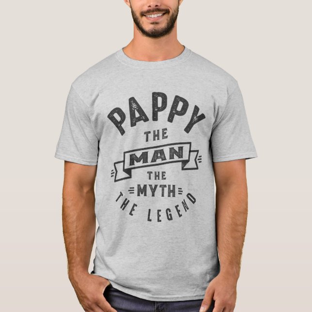 Pappy The Myth T-Shirt (Front)