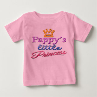 Pappy's Little Princess Baby Toddler T-Shirt
