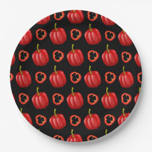 Paprikos paper plate