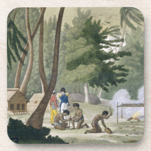Papu tribe on the Isle of Rawak, plate 20 from 'Le Coaster