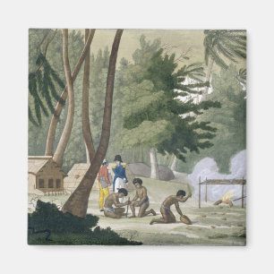 Papu tribe on the Isle of Rawak, plate 20 from 'Le Magnet