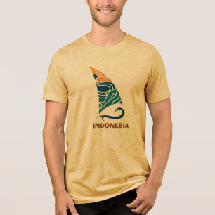 Papua Beach – Tropical Paradise of Indonesia Tri-Blend Shirt