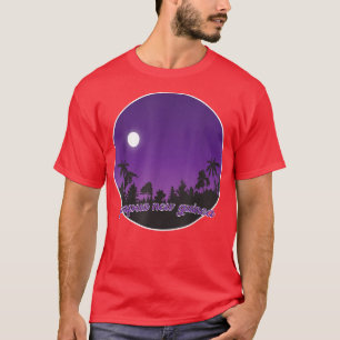 papua new guinea By night with Palms T-Shirt