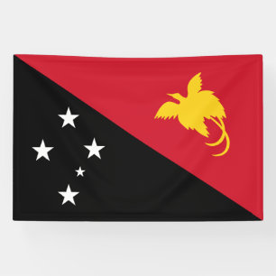 Papua New Guinea Flag Banner