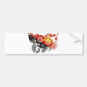 Papua new Guinea Flag Bumper Sticker