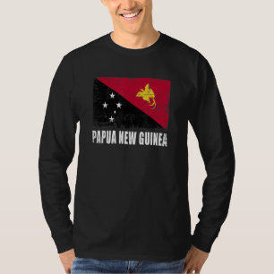Papua New Guinea Flag Country Flag Papua New Guine T-Shirt