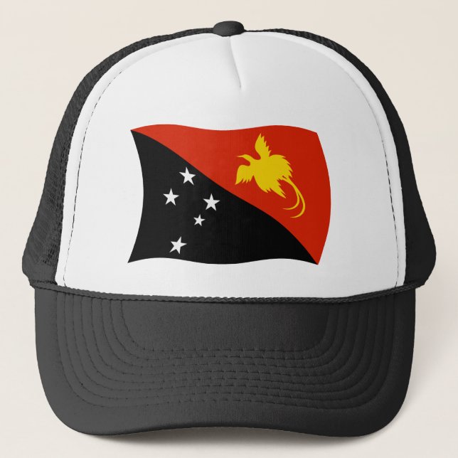 Papua New Guinea Flag Hat (Front)