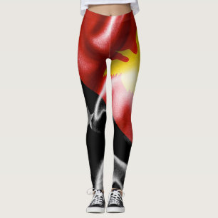 Papua New Guinea Flag Leggings