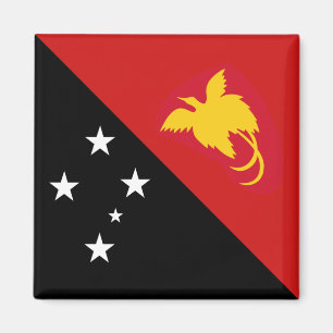 Papua New Guinea Flag Magnet