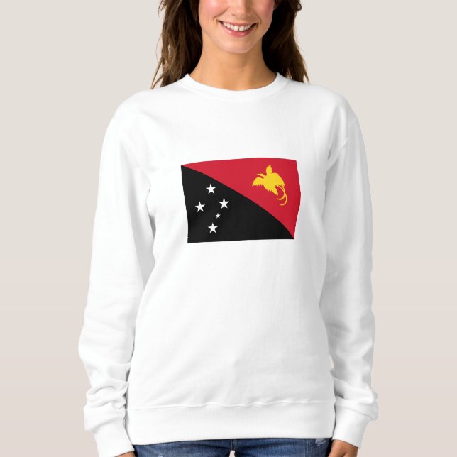 Papua New Guinea Flag Sweatshirt (Front)