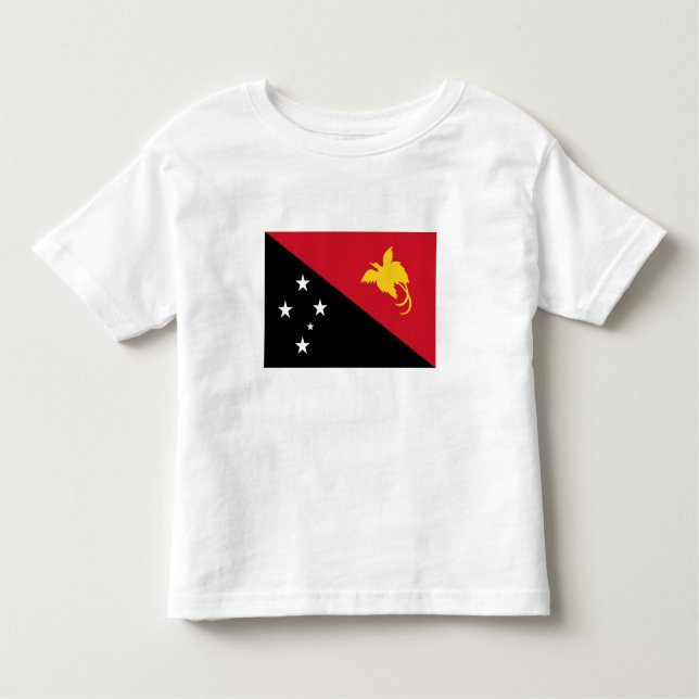 Papua New Guinea Flag Toddler T-Shirt (Front)