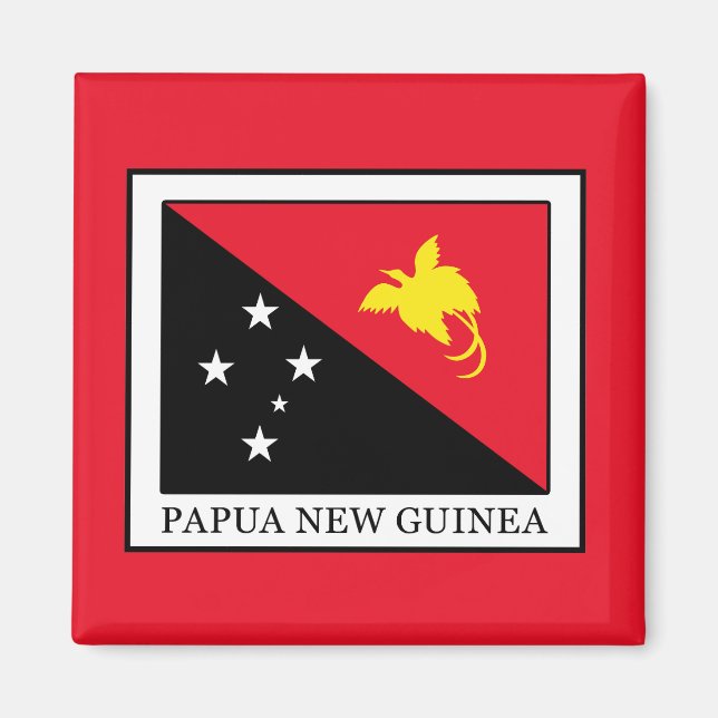 Papua New Guinea Magnet (Front)