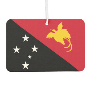 Papua New Guinea National World Flag Car Air Freshener