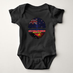 Papua New Guinea Papuan New Zealander New Zealand Baby Bodysuit