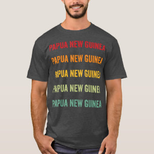 Papua New Guinea Rainbow Tet Design, Papua New Gui T-Shirt