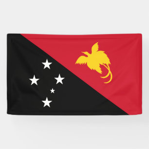 Papua New Guinean Flag Banner