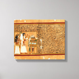 Papyrus of Ani - Book of the Dead Canvas Print